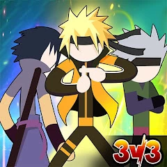 Stick Ninja - 3v3 Battle (ВЗЛОМ Много Денег)