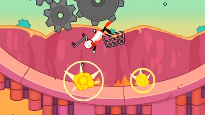 Стикмен Костолом оффлайн игры screen 3