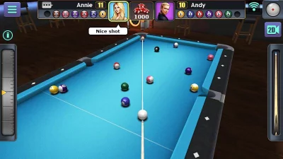 3D бильярд screenshot №7