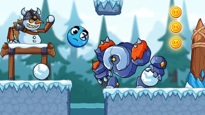 Ball V Red Boss Challenge screen 4
