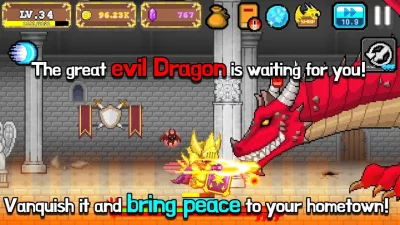 Tap Knight : Dragon's Attack screenshot №8
